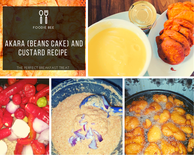 Akara (Beans Cake) And Custard - The Perfect Breakfast Treat