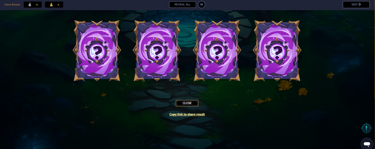 SPLINTERLANDS - BOUGHT FOUR EPIC DRAW FOR UPGRADING EPIC CARDS | MAJOR CHEST REWARDS