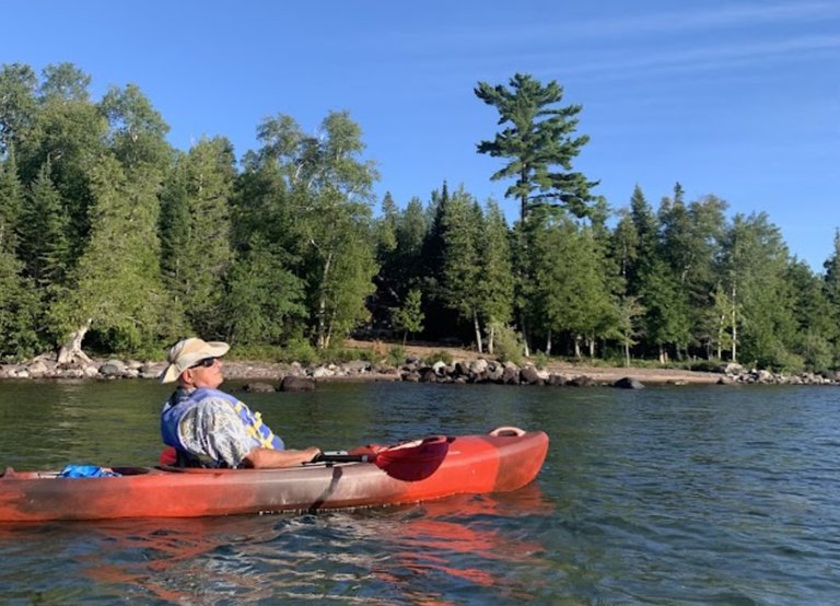 Out for a kayak