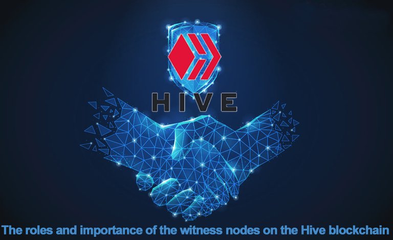 The roles and importance of the witness nodes on the Hive blockchain