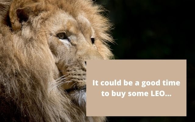 It could be a good time to buy some LEO