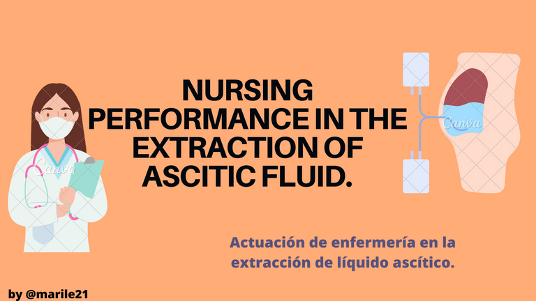 Nursing performance in the extraction of ascitic fluid..png