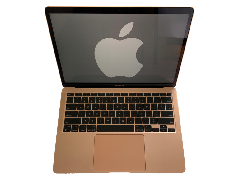 Macbook Air November 2020, 13-inch retina display, gold.png