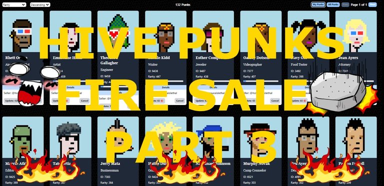 Hive Punk Firesale Part 3