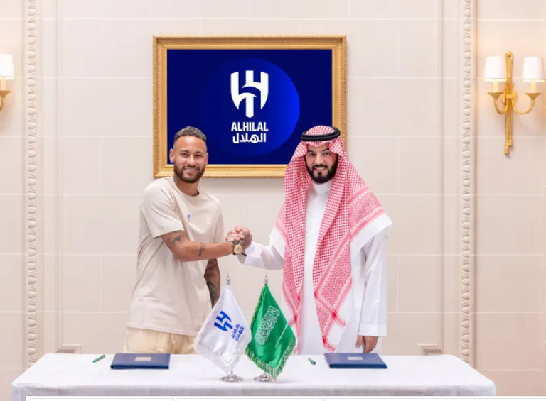 Neymar, il nuovo re dell'Arabia Saudita (by @kork75)