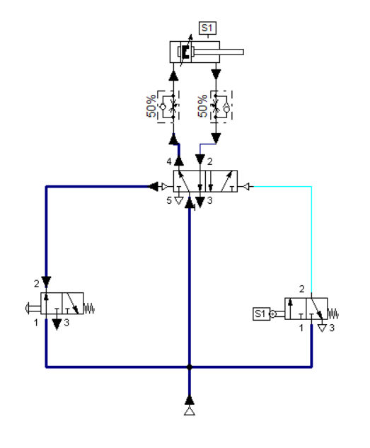 Pneumatic Basics: Memory Circuit and Speed Control — stemgeeks