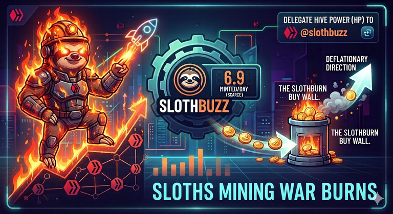 Is $Slothbuzz changing from low liquidity to deflationary super token?