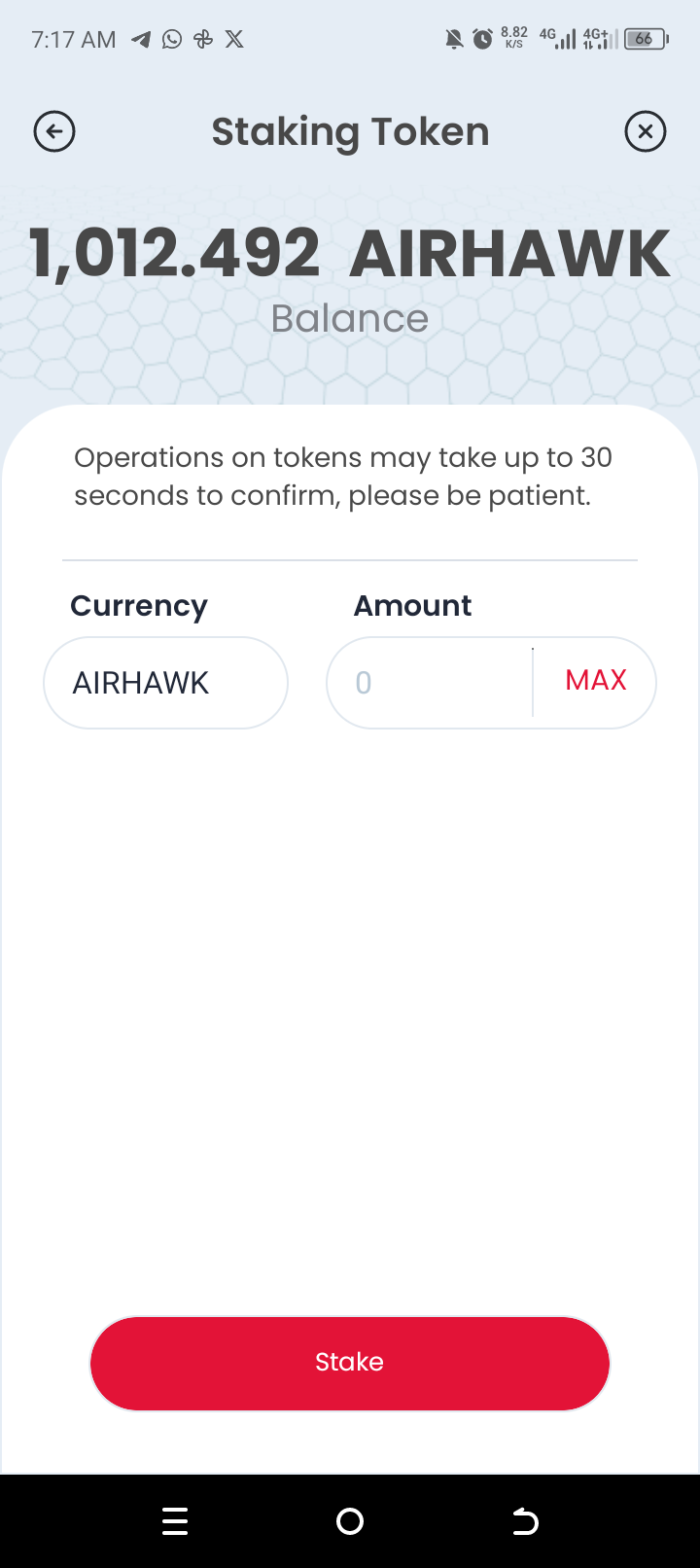 Keep my promise of buying more airhawk with my payout 