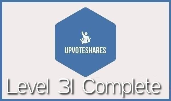 Upvote Shares Level 31 (100% Complete)