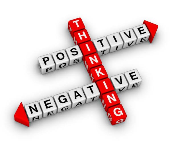 Positive and negative thoughts