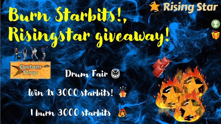 Burn Starbits! Risingstar giveaway, Win 3000 starbits (Feb. 04 EST)