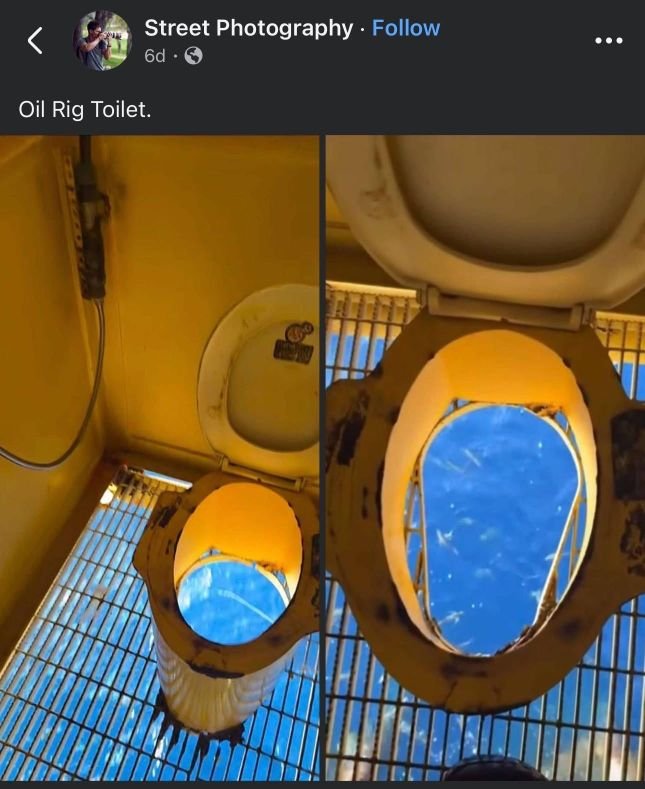 Oil Rig Toilet