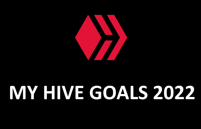 My Hive Goals - Weekly progress report