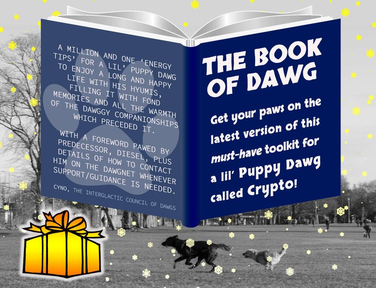 #0024 proofofblind || Secret Dawg Santa Writes It Up Large For Crypto This Xmas