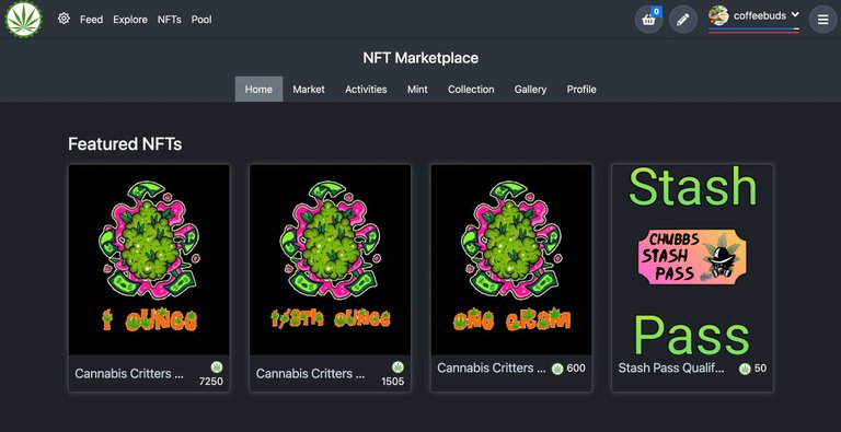 NFTs Backed by Real Cannabis Now Available on WeedCash Network NFT Marketplace!