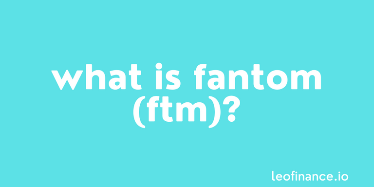 What is Fantom crypto (FTM)?