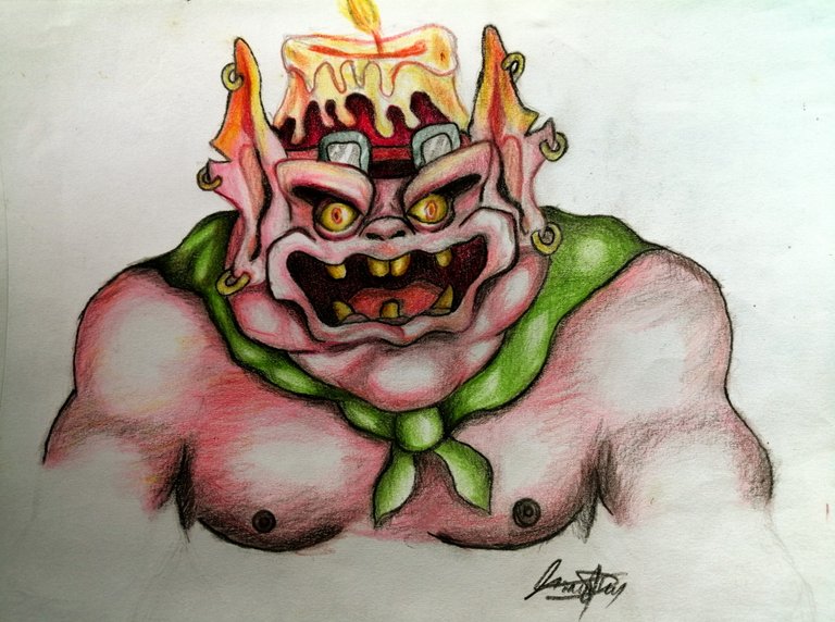 Kobold Miner drawing  (splinterland art contest)