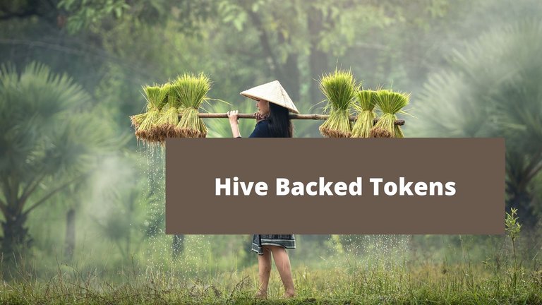 Hive Backed Tokens