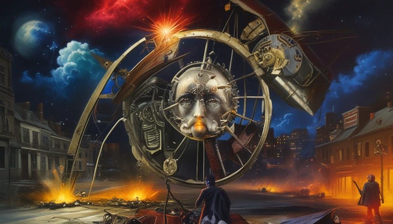 STEAMPUNKED DYNAMO MACHINERY OF ALLEN GINSBERG