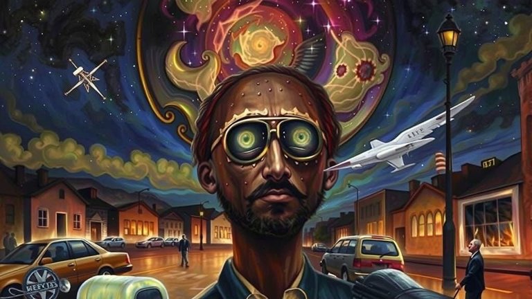 SPACED OUT AT THE GINSBERG ASYLUM