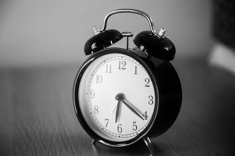 Time is moving with it.