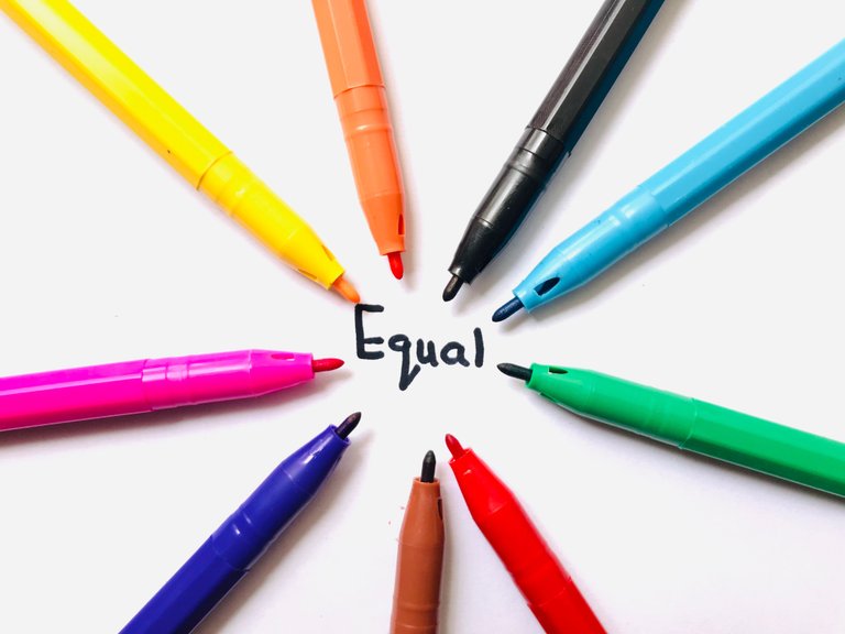 Everyone can never be equal.