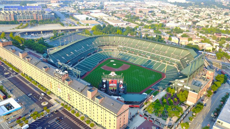 Birds Eye of Baseball - Pexel