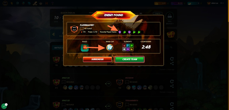 Click on CREATE TEAM