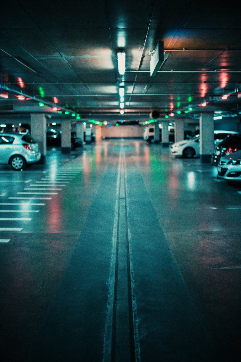 The parking lot