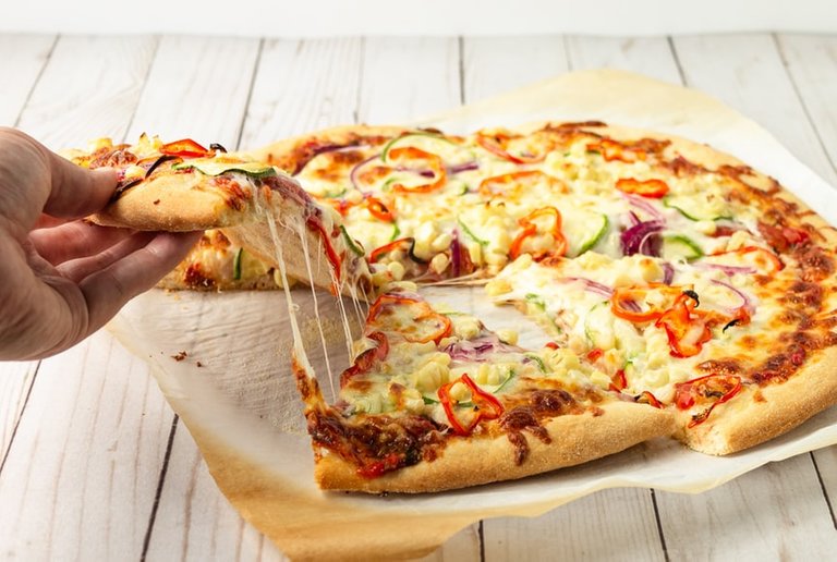 A taste of pizza | Una probada de la pizza