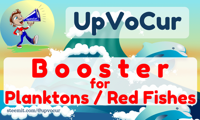 Upvocur - Booster for Planktons or Red Fishes