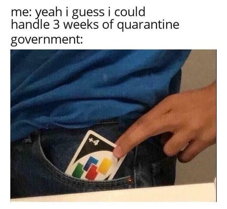 Extroverts gonna go bonkers