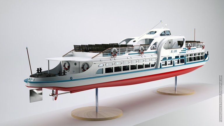River tram 3D model