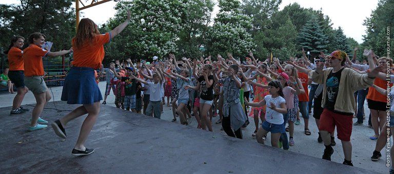 Children's recreation in anapa