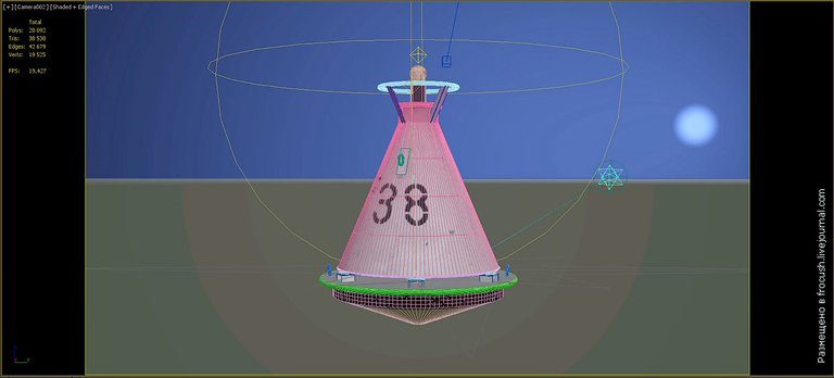 River buoy 3D model