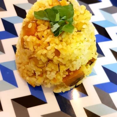 rice with pumpkin