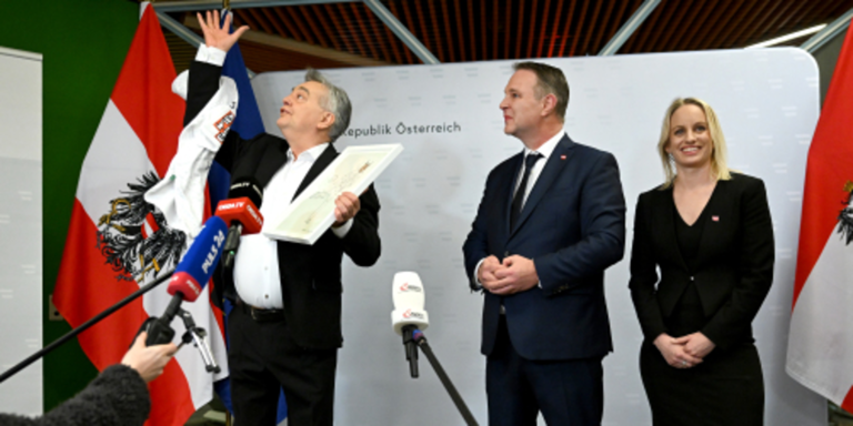 Babler schmiss für Kogler zum Abschied ein € 2.000,- Buffet
