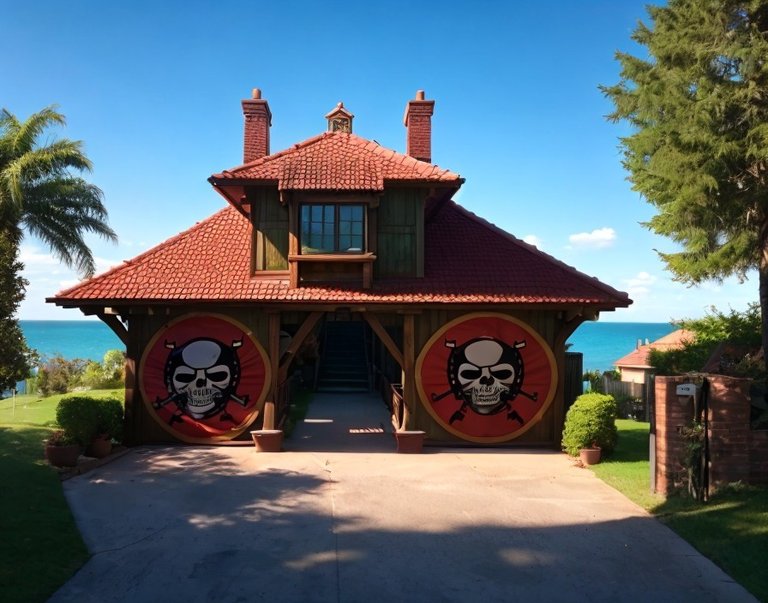 Pirate Driveway