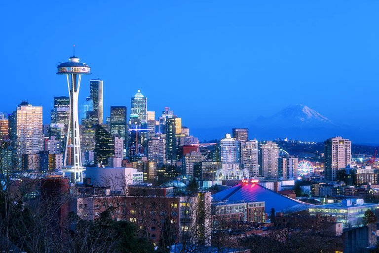 Seattle Skyline Sony A7II