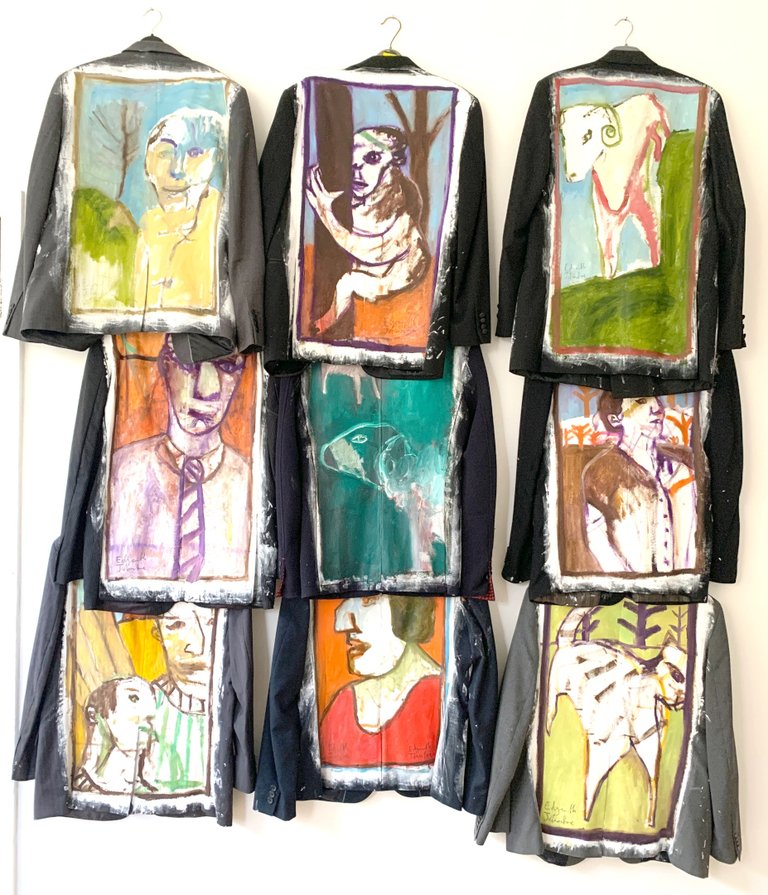 Paintings on Jackets