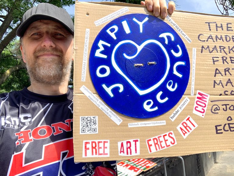 The Camden Market Free Art Man 23rd May 2026