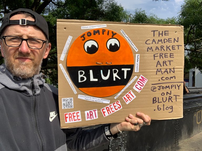 My Blurt LP art.