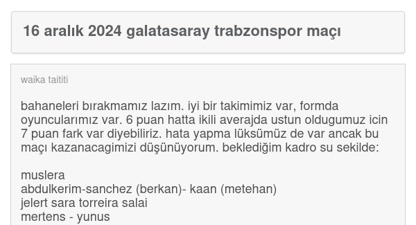 16 aralık 2024 galatasaray trabzonspor maçı