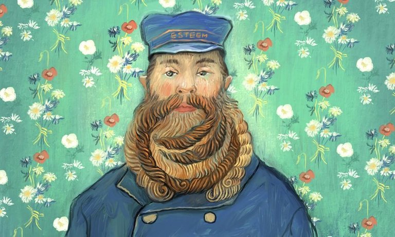 Oksana Grivina, esteem, Van Gogh, illustration, www.grivina.com