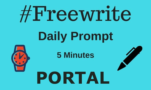 PORTAL - a 5-minute Freewrite by A.E. Jackson