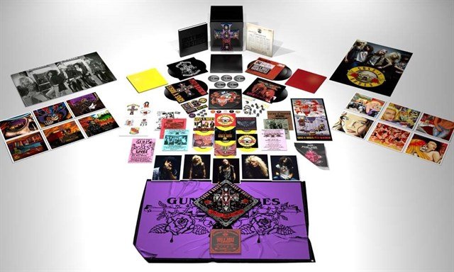 Guns N' Roses - Vista del nuevo material Reeditado