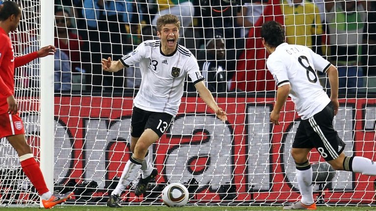 Muller with Germany