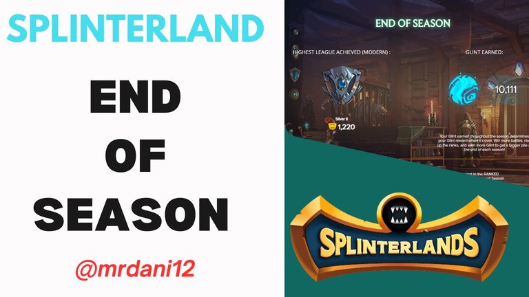 SPLINTERLAND ( THE END OF SEASON )