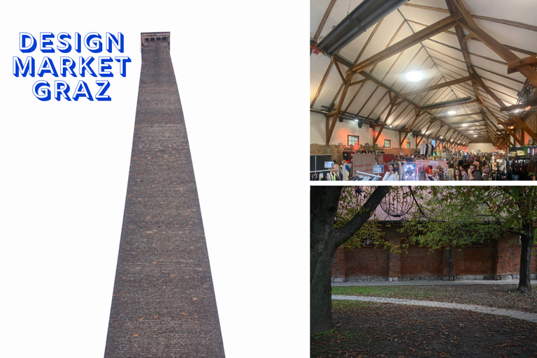 Design Market in Graz - photodump with brick walls 