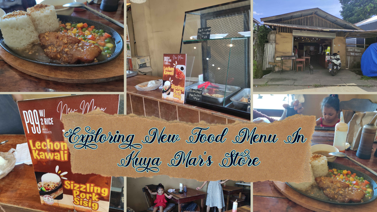 Exploring New Food Menu In Kuya Mar's Store